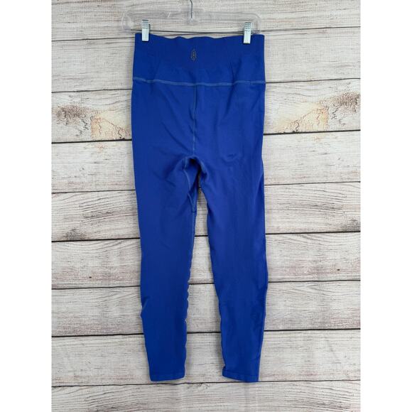 Free People FP Movement Skull and Crossbones Leggings Womens M/L Blue - Picture 2 of 7